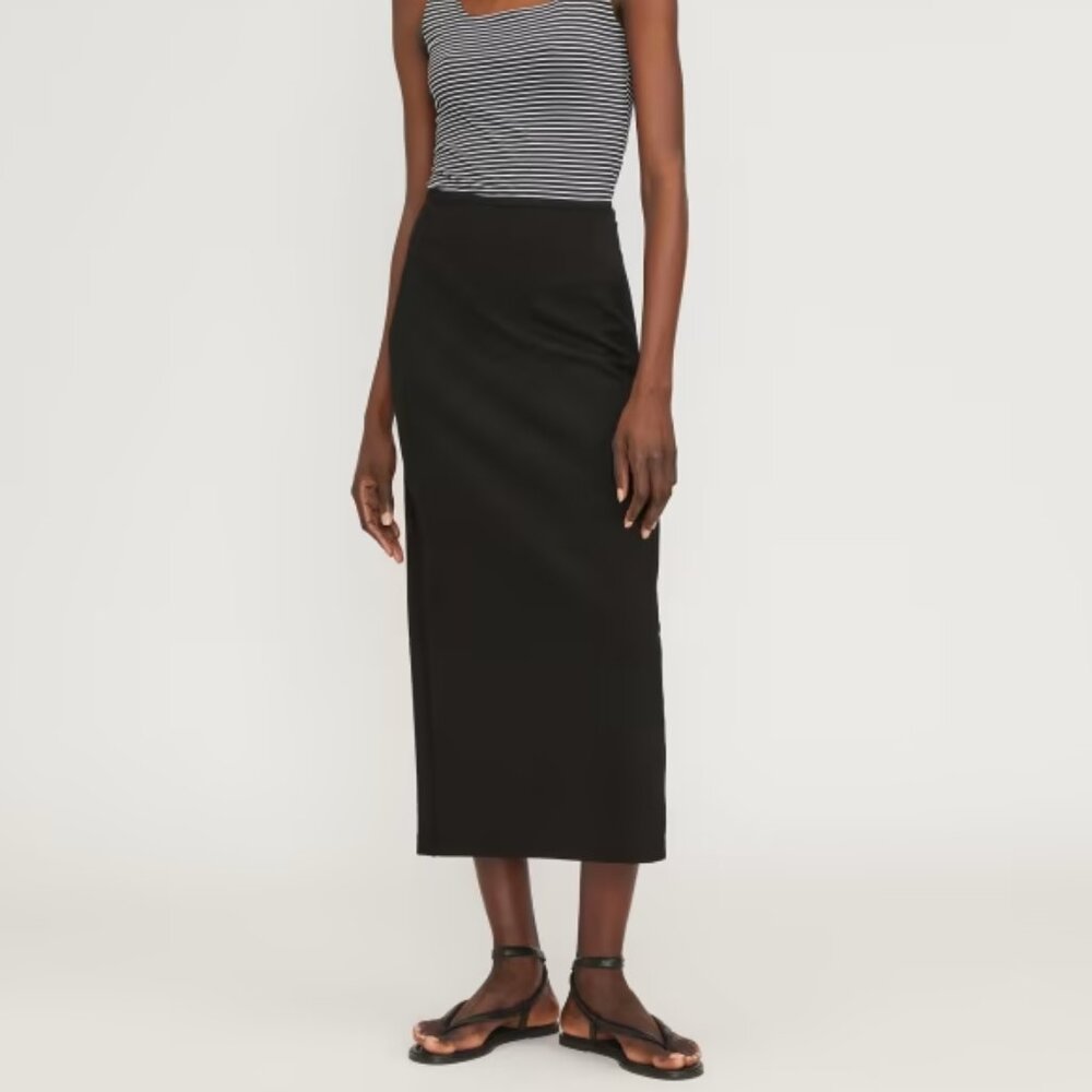 Everlane Black Maxi Skirt